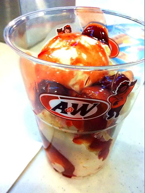 A&W waffle to go |sankoさん