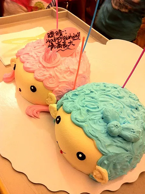 little twins star birthday cake :)|Tiffanyさん