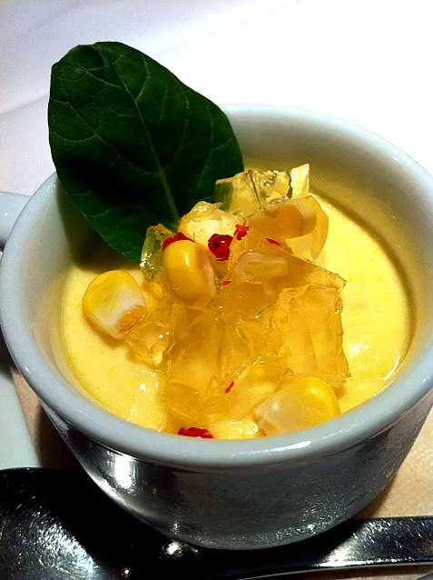 Snapdishの料理写真:corn mousse|lauren shannonさん