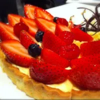 strawberry fruit tart|lamさん