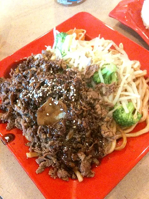 beef teriyaki noodle|Yuriさん