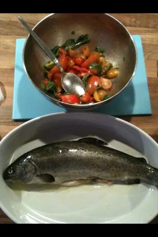 biological fish before the oven.|thijsvandamさん