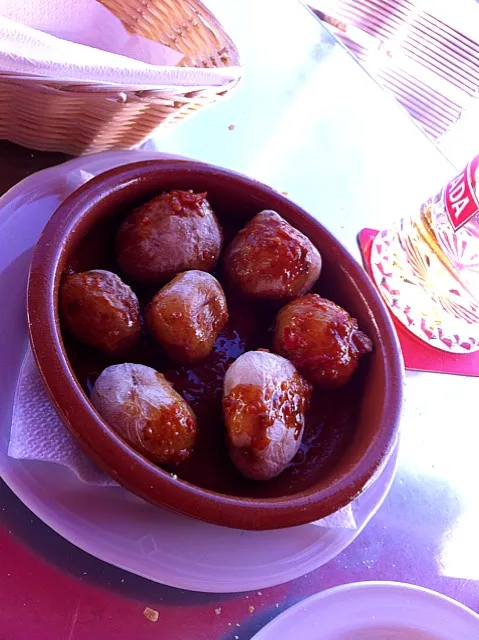 Snapdishの料理写真:canarian potatoes in fuerteventura|hubert rothさん