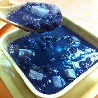 Snapdishの料理写真:芋头红豆沙（red bean soup with taro）|lockeさん