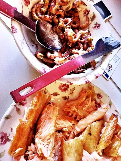 Smoked salmon and shrimps|Bob Wiebesさん