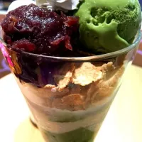 Shiratama matcha parfait|whita kutsukiさん