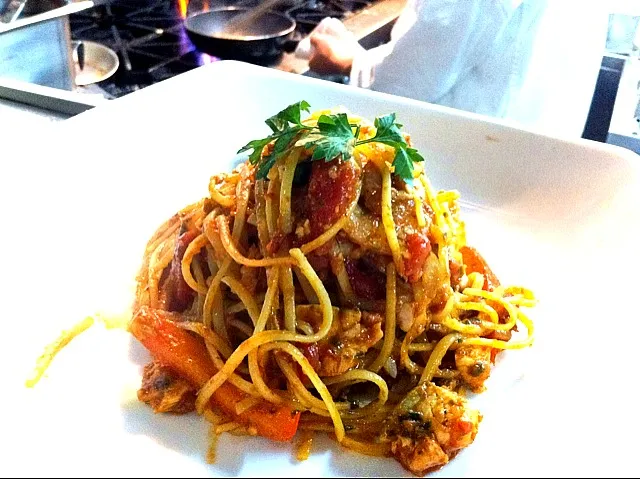 seafood linguine|Robbyさん