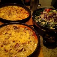 Cheesepizza&Risotto&Saladpasta|minaさん