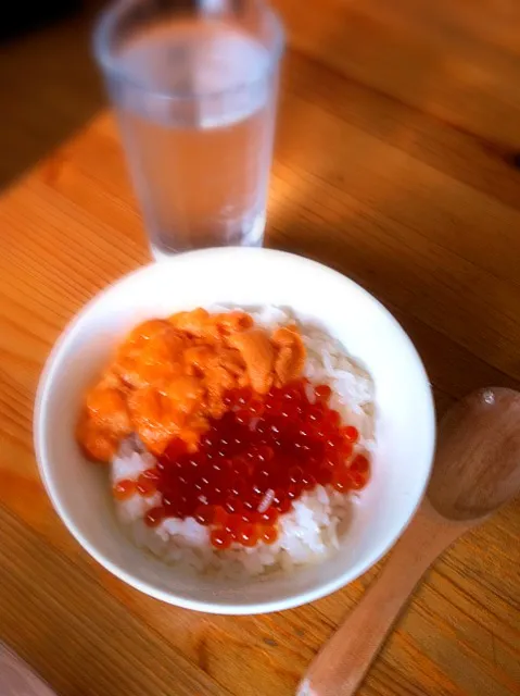 うにいくら丼|もりまきこさん