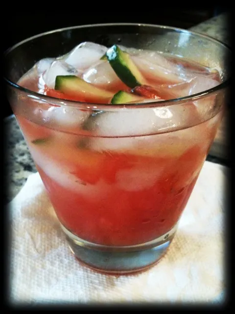 Snapdishの料理写真:Watermelon n vodka @ home|Tinaさん