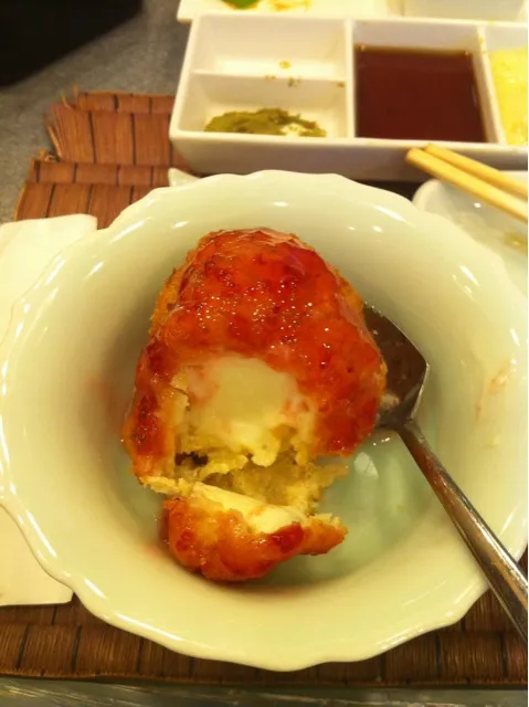 tempura icecream|luvsie juanさん