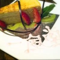 Snapdishの料理写真:crape cake|Mikiさん