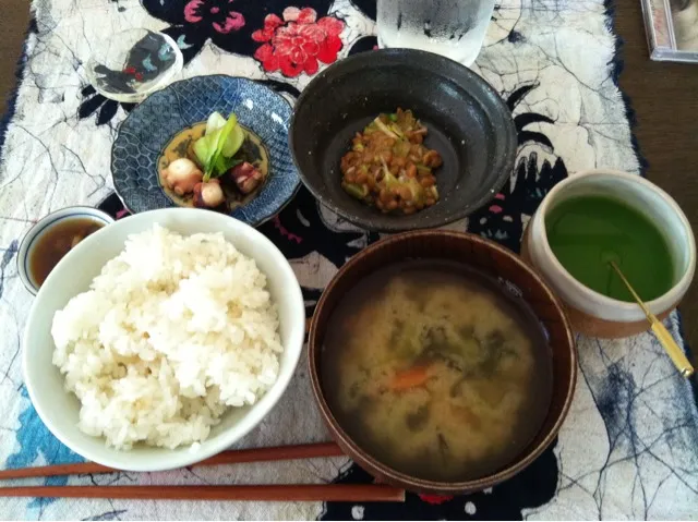 朝定食|Toshimasa Chibaさん