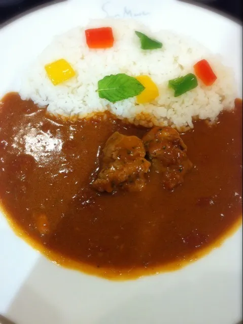 チキンカレー|なかいりえこさん