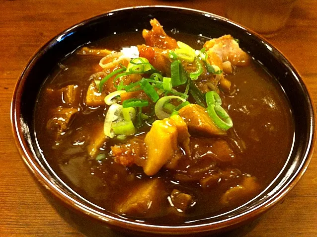 Snapdishの料理写真:唐揚げカレー丼|ひろすぃーさん