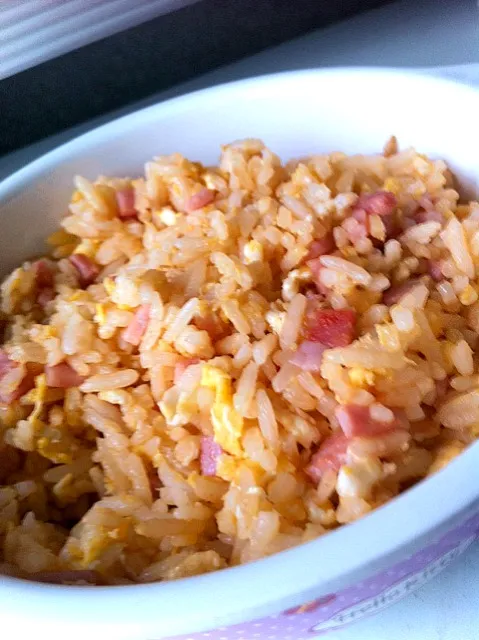 Fried rice with ham&egg for First|Marinさん