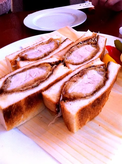 tonkatsu sandwich|Andreaさん