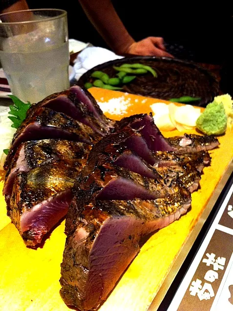 katsuo tataki (Bonito grigliato e affumicatp al fieno))|Andreaさん