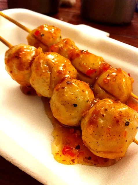 Grilled Pork Ball|about.me/pinku_nekoさん