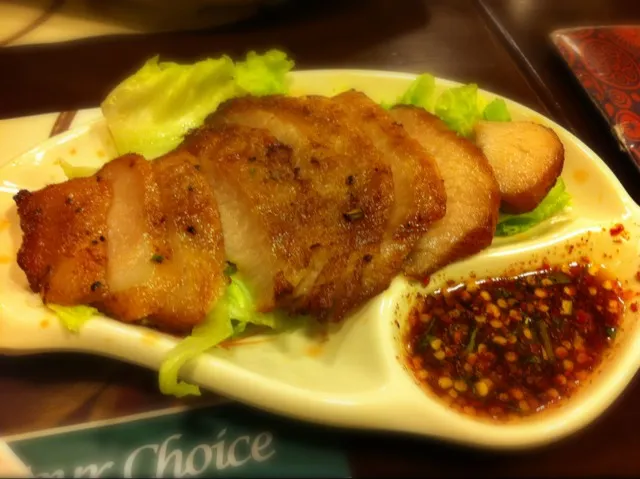 Snapdishの料理写真:Thai's pork's neck|Miyake Canbiさん