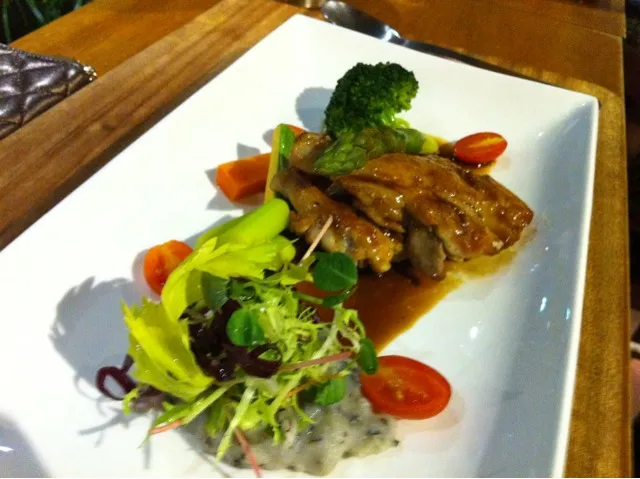 Chicken breast with mash potato|Caroline Chienさん