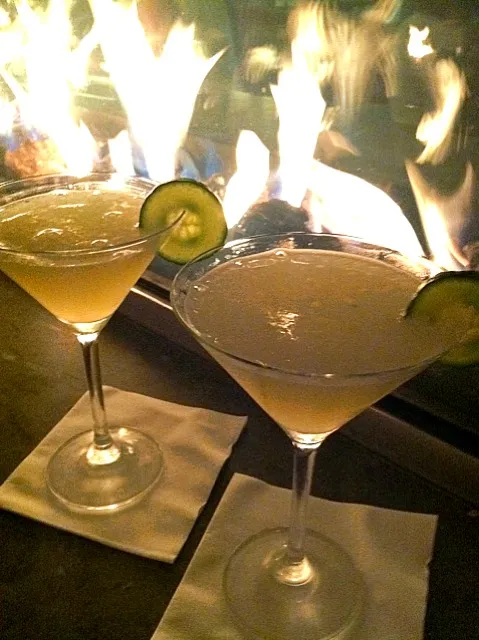 Pear and Cucumber Gimlets|Marni Lombardoさん