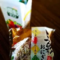 おにぎりーと野菜じゅすー|こすぎさん