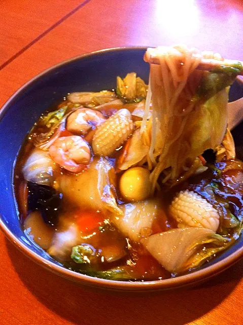 中華料理屋さんの五目ラーメン|えりさん