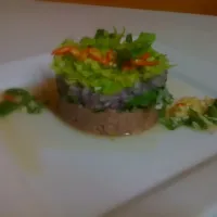 my own creation thai style tuna salad, hot n spicy!!!|supattra sさん