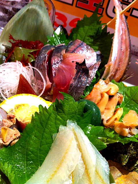 お刺身 点盛り アジ サザエ マグロ キス マトウダイ Tomo Snapdish スナップディッシュ Id V4bug