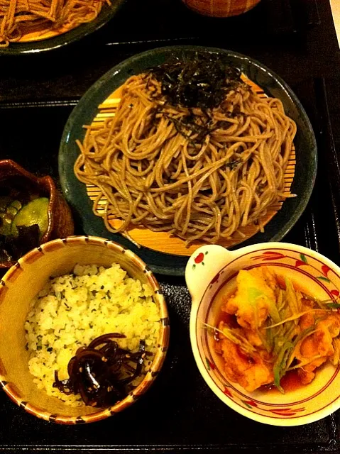 お蕎麦屋さんのチキン南蛮定食|chirolchocoさん