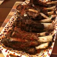 Snapdishの料理写真:Barbacoa Beef Ribs|Traci Downingさん