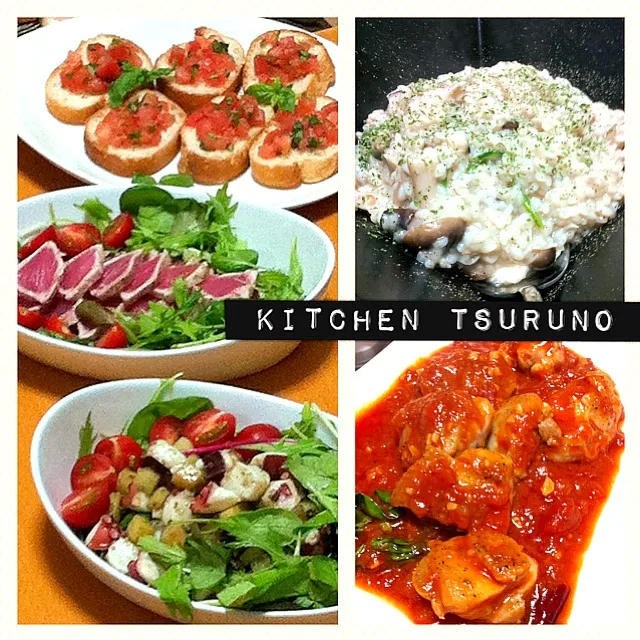 Kitchen Tsuruno's  Dinner|アンナさん