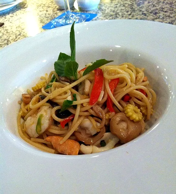 spaghetti seafood khi mao|pearie baileysさん