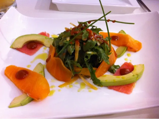 Raw fish salad|Michael Hakelさん