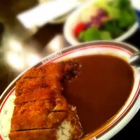 Snapdishの料理写真:ポークカツカレー|陽介さん