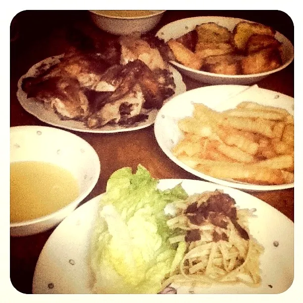 home cooked western meal :))|myleneさん