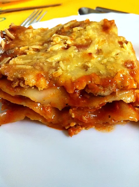 homemade lasagna|pearie baileysさん