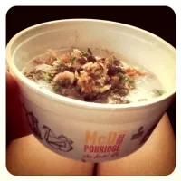 Snapdishの料理写真:McD Chicken Porridge .|CHa.さん