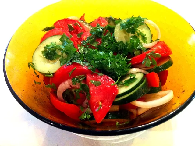 tomato salad|Richard G. Rihaさん