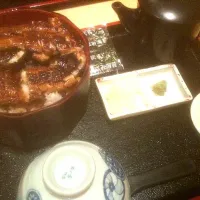 Snapdishの料理写真:土用の丑だしぃ〜、名古屋だしぃ〜、ひつまぶしぃ〜|pandamasterさん