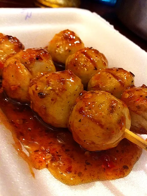 Grilled Pork Ball|about.me/pinku_nekoさん