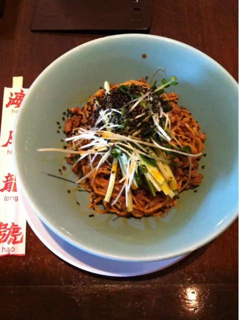 冷やし黒胡麻担々麺|きしょう。さん