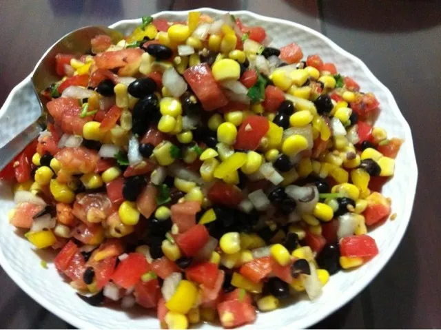 Black beens & Corn Salsa|kazu yoshidaさん