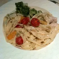 tagiatelle with Chicken and Broccoli|Nasra Juma Shambeさん