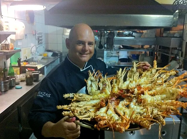 Snapdishの料理写真:red lobsters!|Manu Figueiredoさん