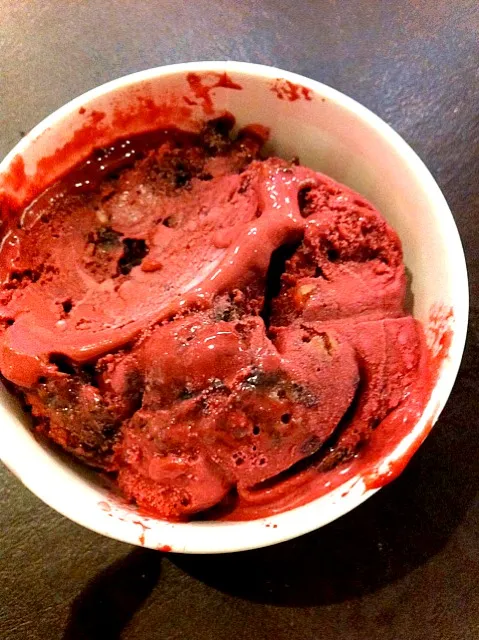 Red velvet ice-cream.|Wendyさん