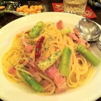 銀座のスナックで出前したパスタ。美味|いしけんさん