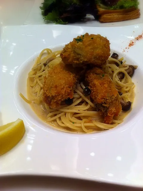 Fried Oyster Pasta|Huiksさん