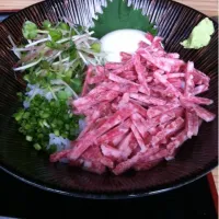 牛トロ丼定食|わかこさん